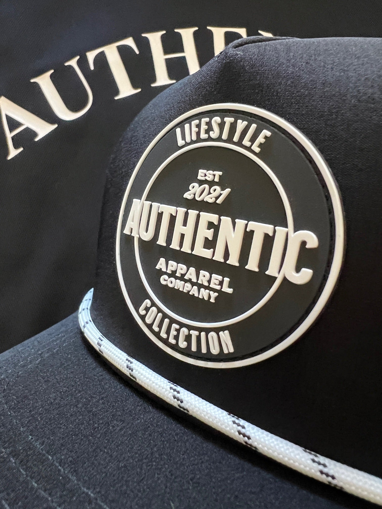 Performance Rope Snapback- Black image 0