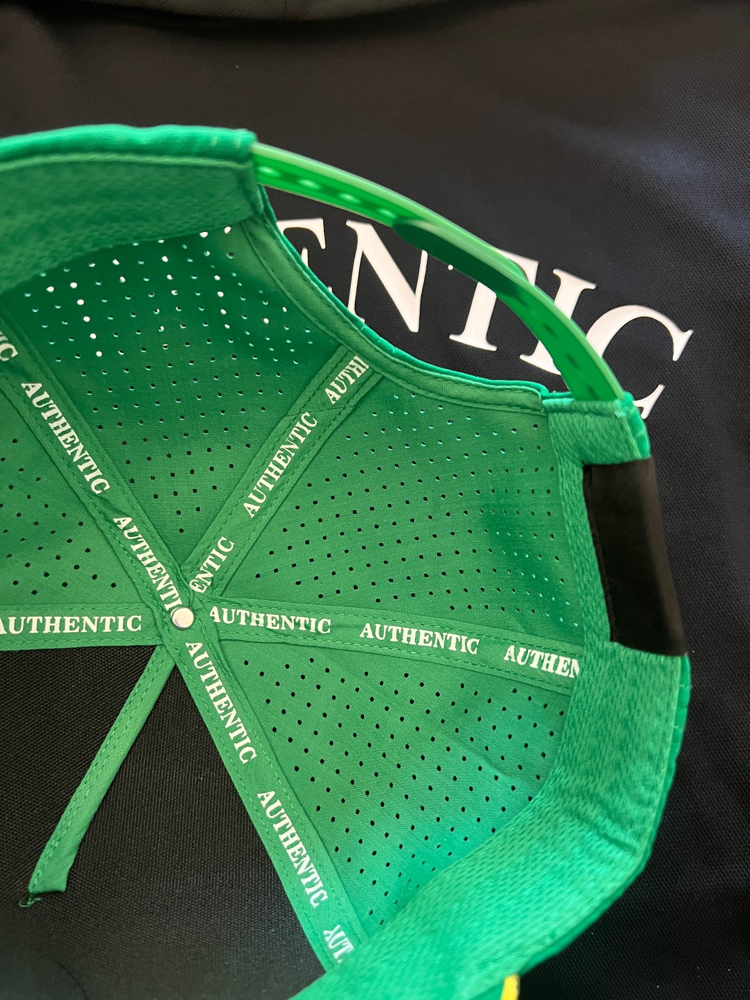 Performance Rope Snapback- Masters Green image 2