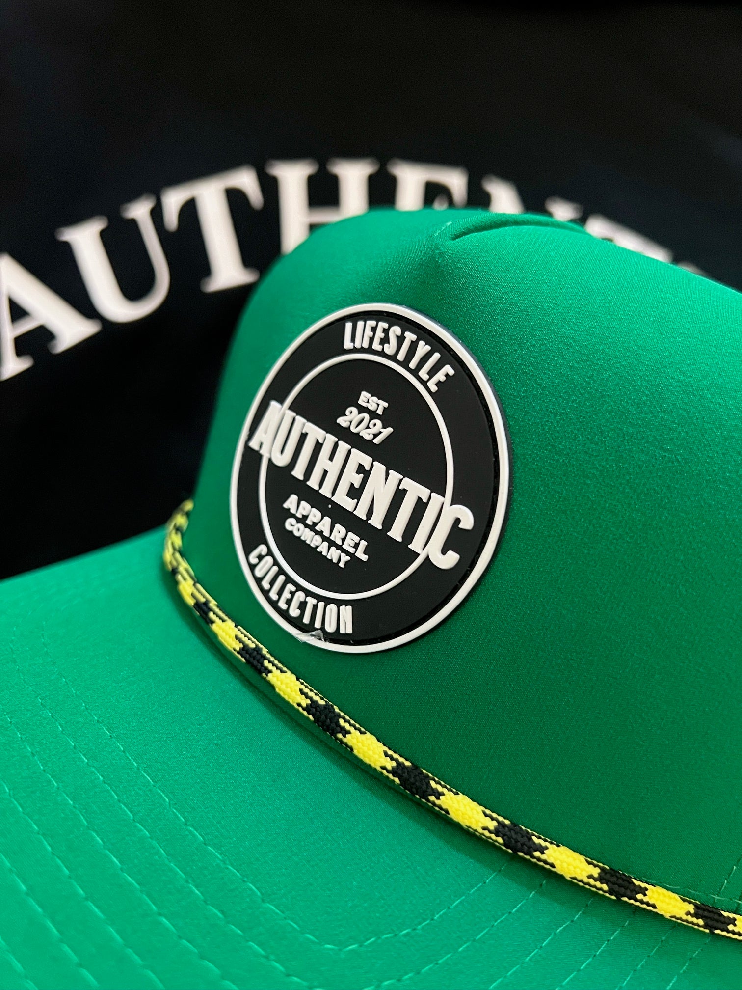 Performance Rope Snapback- Masters Green image 0