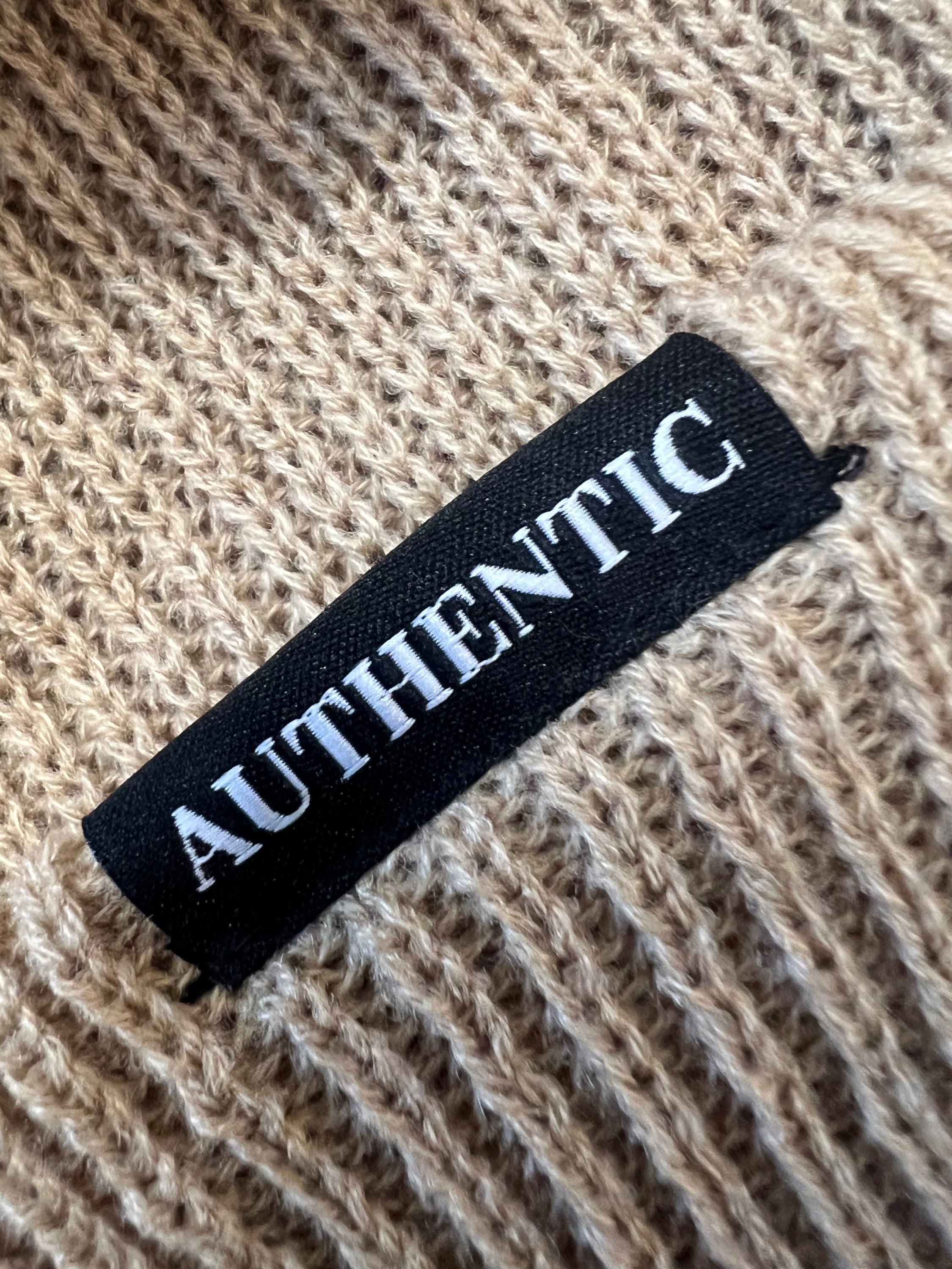 Tan Waffle Beanie image 1