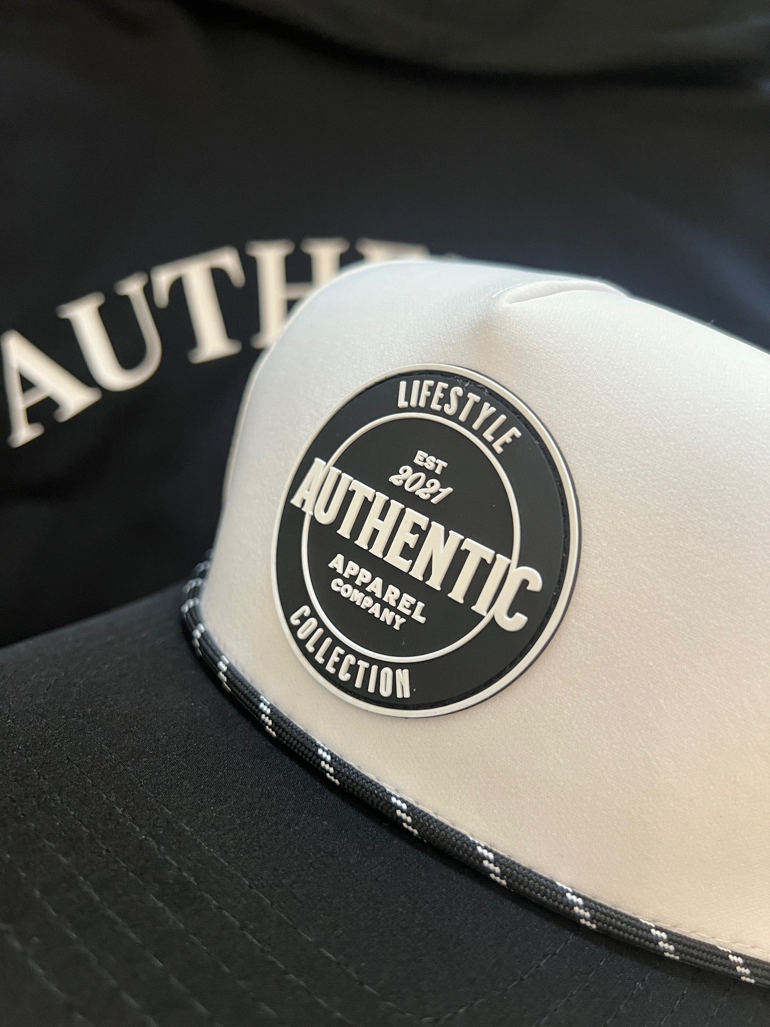 Performance Rope Snapback- Off White image 0