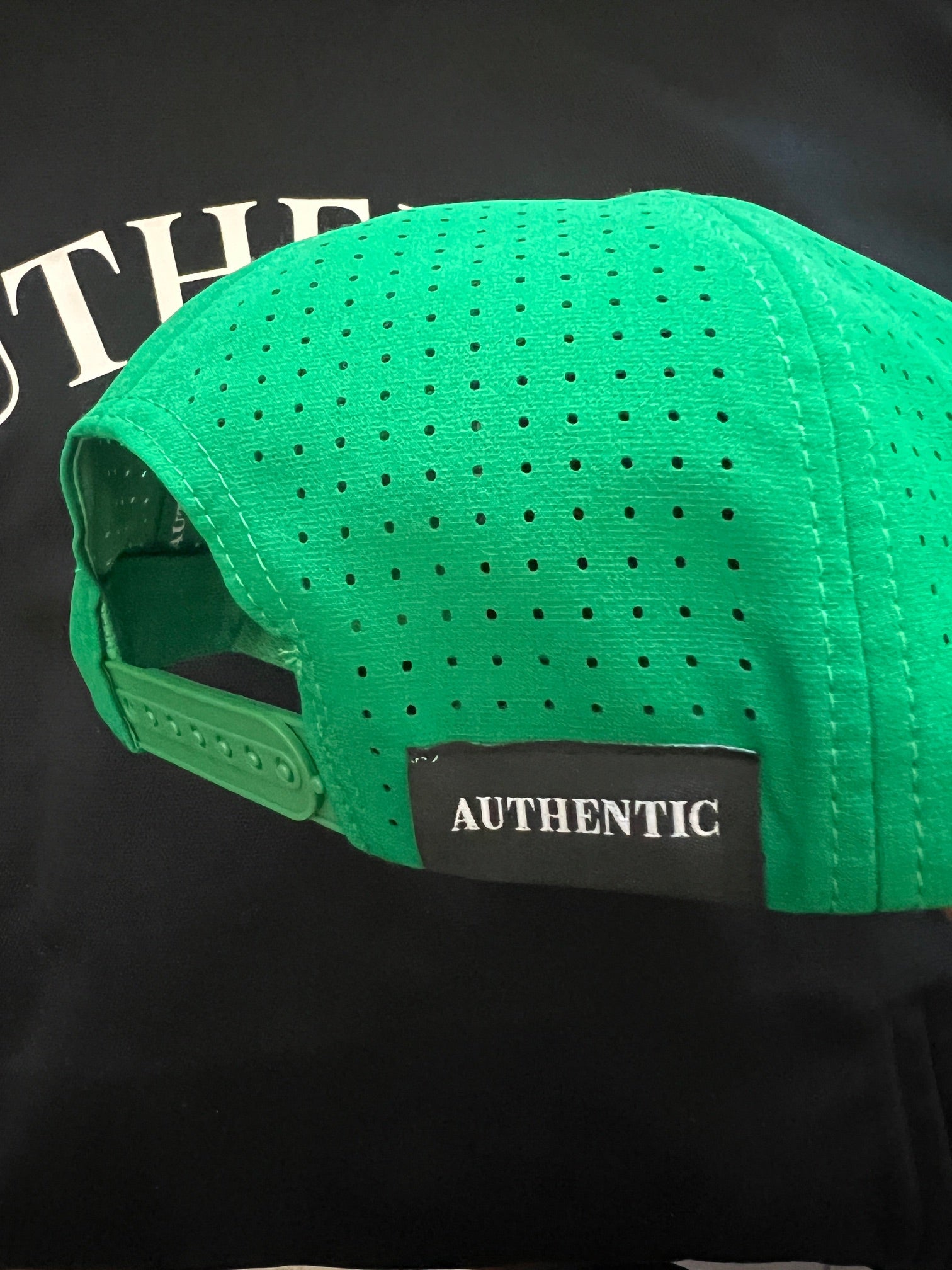 Performance Rope Snapback- Masters Green image 1